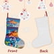 thumbnail image 3 of Calcetines de Navidad Desmarcar Lino Blanco 54x38 cm, 3 of 5