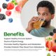 thumbnail image 3 of Kombucha en polvo FeelGood Superfoods sabor frutos rojos, 14 sobres, 3 of 8