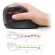thumbnail image 3 of Delux M618mini GX mouse vertical negro, 3 of 3