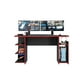 thumbnail image 2 of Escritorio Gamer Boku Negro/Rojo, 2 of 8