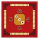 thumbnail image 2 of Mahjongg Mat Antideslizante Mahjong Accesorios Mantel Para Juegos De Escritorio De Cartas Rojo, 2 of 3