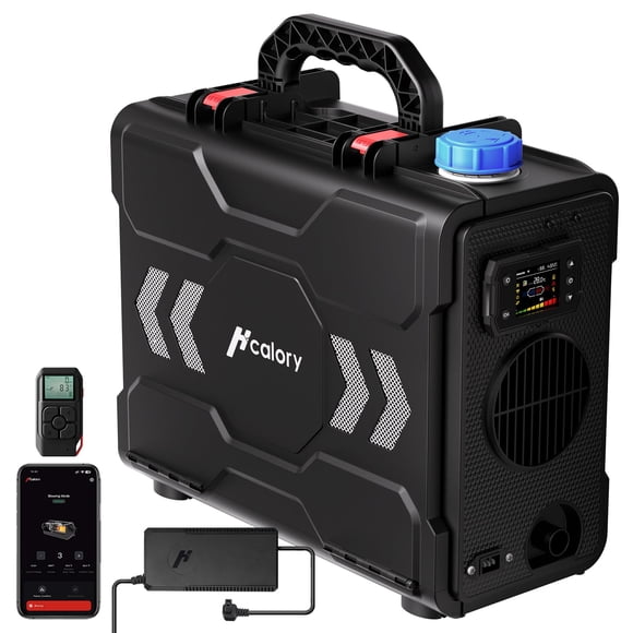 Calentador diésel HCALORY 8KW 6L Toolbox 2S Plus 110V/12/24V