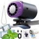 thumbnail image 1 of Ventilador clip coche LED 199 velocidades 16°C semi enfriamiento USB recargable 360° rotación, 1 of 8