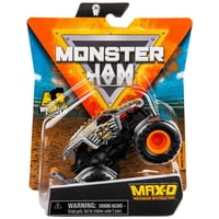 Vehículo Fundido A Presión Monster Jam Official Max D A Escala 1:64