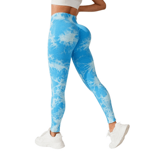 Flix Spa - Calza Deportiva Mujer Estampado Tie Dye Levanta Glúteos