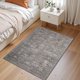 thumbnail image 2 of Alfombra Rugxara 61 × 91 cm Lavable Antideslizante Gris Topo/Gris, 2 of 8