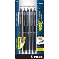 Bolígrafos De Tinta De Gel Pilot Frixion Synergy Clicker De 0,5 Mm, Paquete De 5