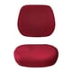 thumbnail image 4 of Funda De Asiento De Silla Giratoria Separada Funda Extraíble Para Silla De Computadora Rojo Vino, 4 of 5