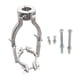 thumbnail image 4 of Adaptador De Broca Para Agujeros Cuadrados, Resistente, Accesorio Para Máquina Perforadora, Prensa De Taladro Plateada Con 4 Piezas, 4 of 5