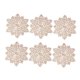 thumbnail image 2 of 6 Unids Mesa De Comedor Hueca Placemat Anti-Scalding For Wedding Halloween Dining Gold, 2 of 5