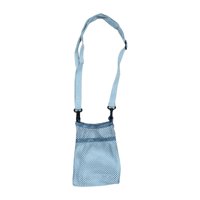 Magideal - Bolsa Portátil Para Botella De Agua, Correa Ajustable Para El Hombro, Soporte Para Botella De Agua, Accesorios Para Exteriores, Bolsa De Transporte Pa Gris