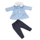 thumbnail image 5 of Fashion Girl Doll Abrigo Y Pantalones De Invierno Para Mu?eca Americana De 18 Pulgadas Accs Azul Cielo, 5 of 5