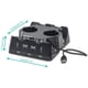 thumbnail image 4 of Estación de carga para mando de PS4, cargador rápido para mando inalámbrico y mando de movimiento VR Move, compatible con Playstation 4/PS4 Pro/PS4 Slim con indicador LED, color negro, 4 of 7