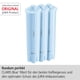 thumbnail image 2 of Cartucho de filtro de agua Jura Claris Blue+ 24231, juego de 3, 2 of 6