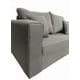 thumbnail image 3 of Sofa 2 Cuerpos Aurelia Tela Gris, 3 of 5