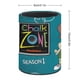 thumbnail image 2 of ChalkZone-theme Cylinder Pen Holder Pencil Organizer with Flannel Lining PVC Leather Material Cardboard Base for study work 10*8CM, 2 of 6