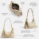 thumbnail image 4 of Bolso de hombro Coach Juliet 25 Beige talla única, 4 of 6