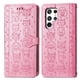 thumbnail image 1 of Funda Cartera FOXDOCK para Samsung Galaxy S22 Ultra , Flip PU con Relieve de Gatos y Perros, Tarjetero y Soporte, 1 of 6