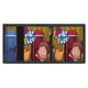 thumbnail image 4 of Paula y Amigos Cartera Trifold para Hombres, 8 Ranuras para Tarjetas, 1 Ventana de ID, Tarjetero Delgado con Bolsillo de Efectivo con Cremallera para Uso Cotidiano, 4 of 6