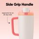 thumbnail image 5 of Vaso Owala FreeSip de acero inoxidable, 180 ml, color naranja/marrón, 5 of 6