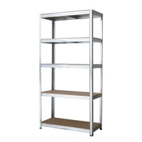 Prochef - Estante 90X40X180 Cm. Acero Galvanizado Cap 875 Kg