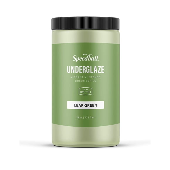 Esmalte De Engobe Leaf Green 473 Ml Para Cerámica Y Alfarería