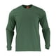 thumbnail image 3 of Polera Algodón Manga Larga Cuello Redondo UV Antipilling Verde Pino, 3 of 6