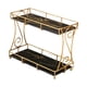 thumbnail image 1 of Organizador De Caja De Almacenamiento De Estante De Almacenamiento De Cosméticos De Hierro Para Encimera De Baño Negro, 1 of 5