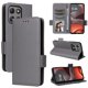 thumbnail image 4 of Funda Cartera para Motorola MOTO G15 4G Tapa Flip con Ranuras y Soporte Gris, 4 of 5