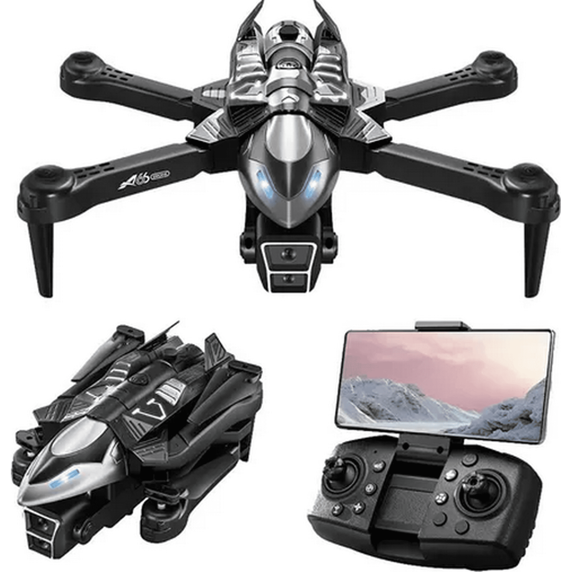 Genérico - Drone Cámara Plegable Wifi Recargable