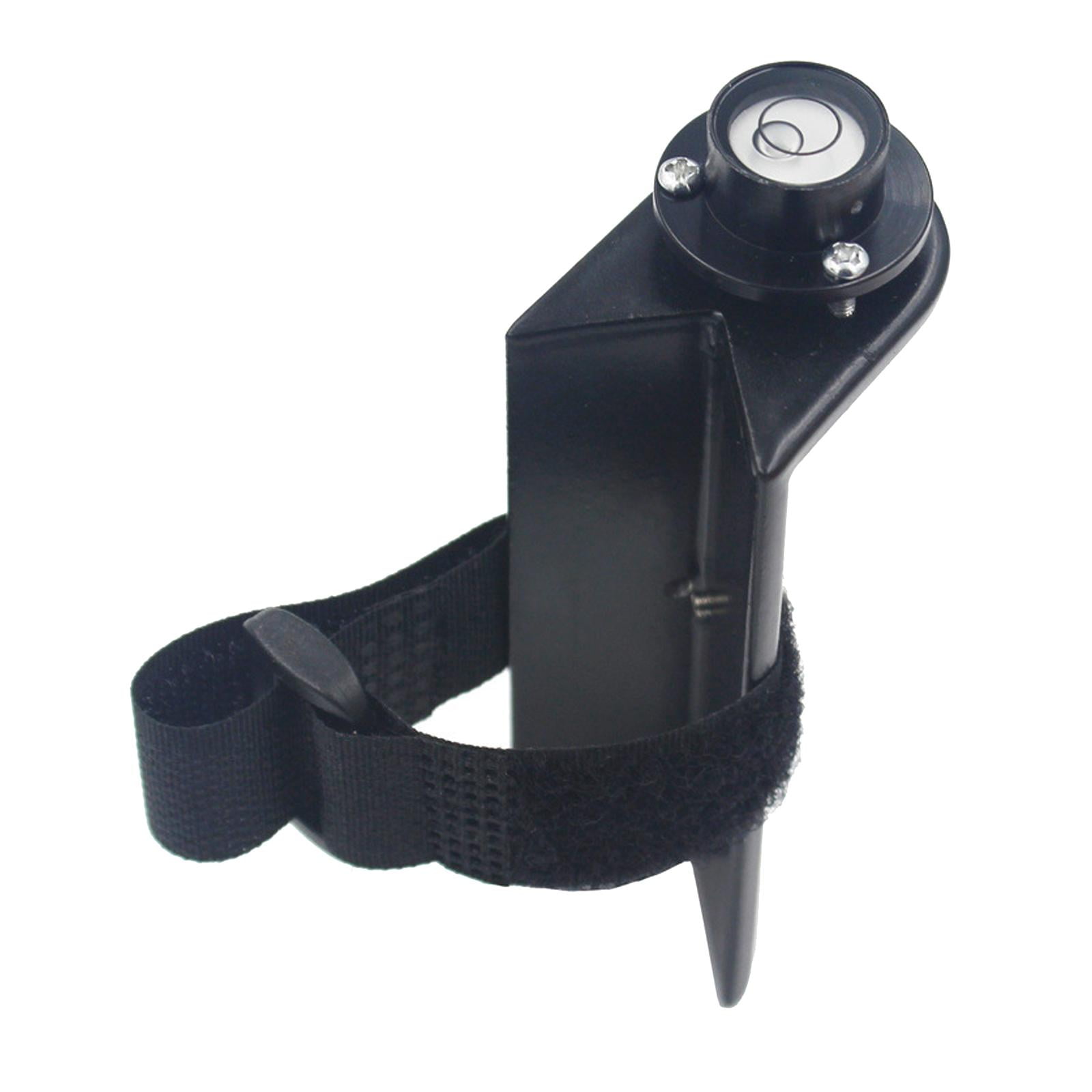 Ioensy - Nivel De Burbuja De Nivel De Varilla De Grado De Aluminio Para Varillas Redondas O Cuadradas Regla De Torre Negra