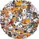 thumbnail image 1 of Stickers De Perro Lindo 100 Piezas Vinil Impermeable Para Regalos, 1 of 6