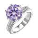 thumbnail image 4 of Anillos de Boda Moissanite de 5 Uds para Mujer Corte Redondo Color D VVS1 Plata Esterlina 925 Anillos de Compromiso Diamond Rings Moissanite con Certificado, 4 of 9