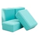 thumbnail image 1 of Ladrillos de Yoga EVA Antideslizantes Set de 4 Bloques para Estiramiento Aguamarina, 1 of 3