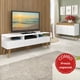 thumbnail image 2 of Combo Rack Tv + Buffet 3 Puertas Blanco Nogal, 2 of 6