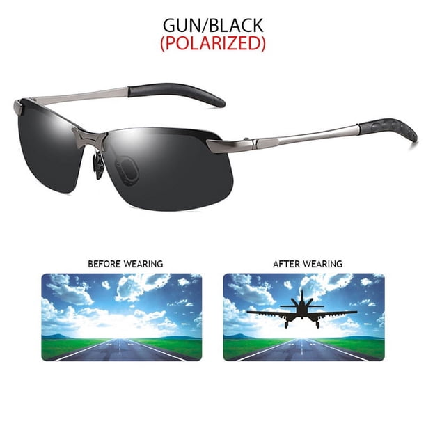 Vintage Photochromic Sunglasses for Men and Women - Perfect for Night Vision, Driving, Fishing, and Outdoor Activities
