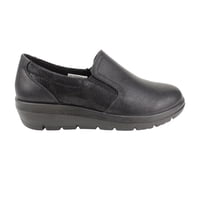 Zapato New Walk Confort Elasticado Negro