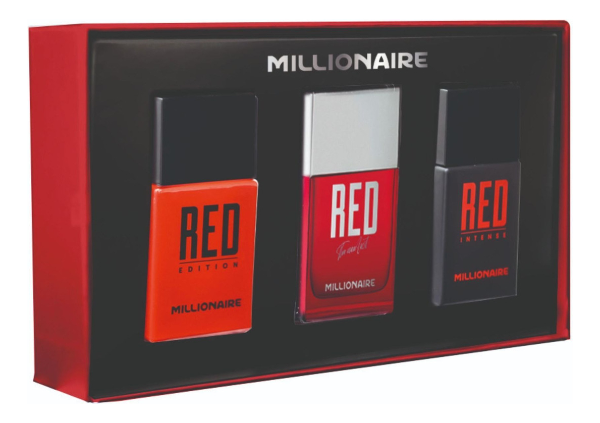 Davis - Millionaire Deluxe Collection Red+Intense+ New Lust 30Ml Edp