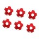 thumbnail image 1 of 6pcs 32mm futbolín futbolín balones futbolín fussball reemplazo rojo, 1 of 5
