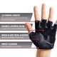 thumbnail image 3 of Guantes Harbinger Pro para Levantamiento de Pesas, Entrenamiento y Fitness para Mujer, 3 of 5