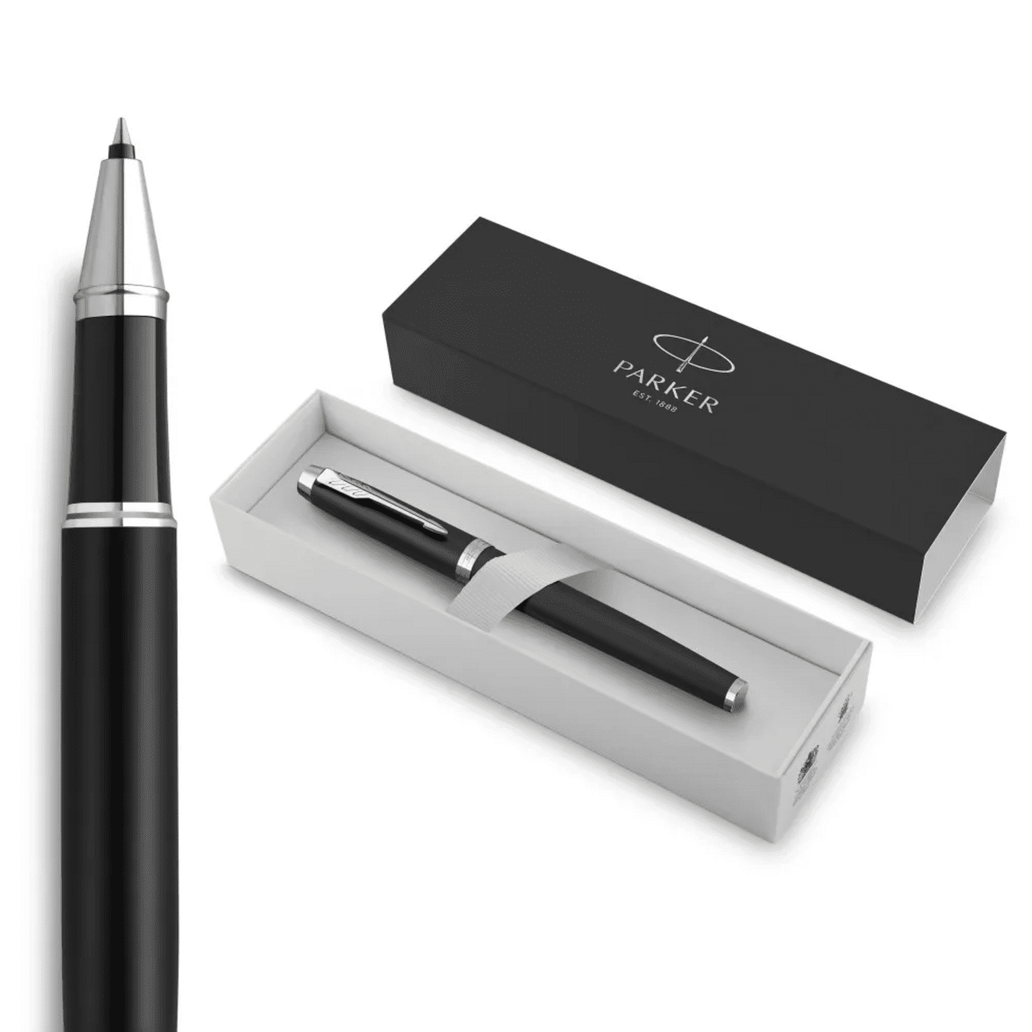 Boligrafo Rollerball Parker Im Essential Negro Mate Tint Ng