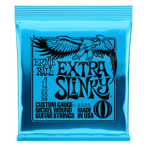 Set De Cuerdas Ernie Ball Extra Slinky 8 – 38