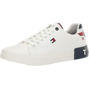 Zapatilla Tommy Hilfiger Rezz Para Hombre, Color Blanco, Talla 12