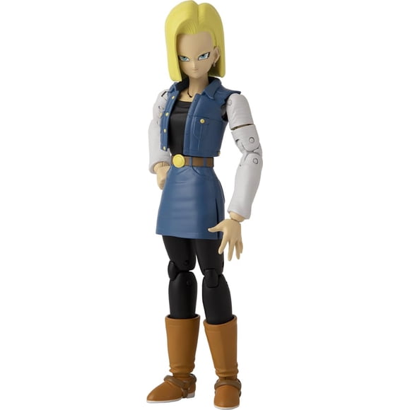 Figura de acción Dragon Ball Super Dragon Stars Android 18 6.5 pulgadas