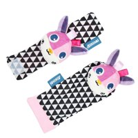 Magideal - Preciosos Sonajeros De Muñeca Para , Juguetes Sensoriales Para El Desarrollo, Juguetes Educativos Para Edades Tempranas, Sonajeros Para , , Blanco Negro