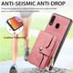 thumbnail image 3 of Funda Tipo Cartera con Correa Cruzada para Samsung Galaxy A30/A20 Protección Contra Golpes Rosa, 3 of 5
