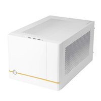Chasis Silverstone Sugo 14 Sg14 Mini-Itx Cube Blanco