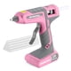 thumbnail image 1 of Pistola de pegamento termofusible inalámbrica WORKPRO 12 V recargable rosa, 1 of 3