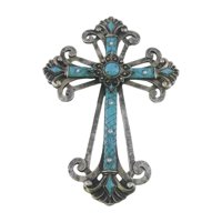 Magideal - Figura De Cruz De Crucifijo, Artística, Versátil, Para Colgar En La Pared, Decoración De Pared, Estatua Decorativa, Decoración De Cruz Para Dormitorio 20 Cm X 29 Cm