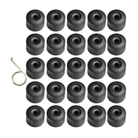 Magideal - 20X 17Mm Cubiertas De Tuercas De Rueda Tapas Accesorios Pernos De Tuerca De Rueda Reutilizables Con Herramienta De Extracción Protector De Reemplazo